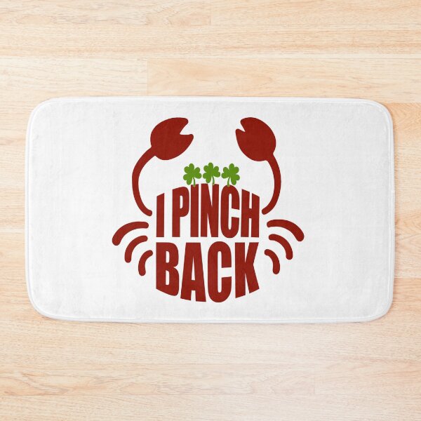 Item preview, I Pinch Back Funny Red Crab St Patrick’s designed and sold by SandyMDesigns.
