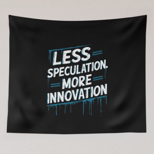 Item preview, Kaspa Is the Block. Not the Buzz. designed and sold by RadDeck.