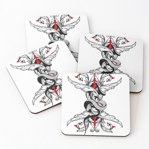 Item preview, Snake filigree  designed and sold by Courtney Croxall.
