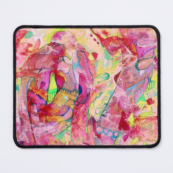 Item preview, 696. Love. Colorful abstract art, messy color explosion designed and sold by Veera Zukova.
