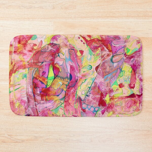 Item preview, 696. Love. Colorful abstract art, messy color explosion designed and sold by Veera Zukova.