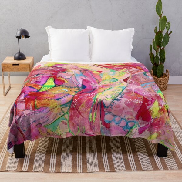 Item preview, 696. Love. Colorful abstract art, messy color explosion designed and sold by Veera Zukova.
