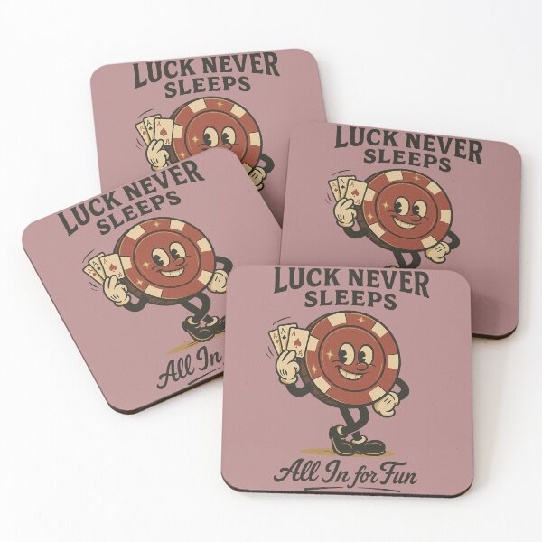 Item preview, Chipper Champ – Vintage Lucky Poker Chip Cartoon designed and sold by HoopeStylee.