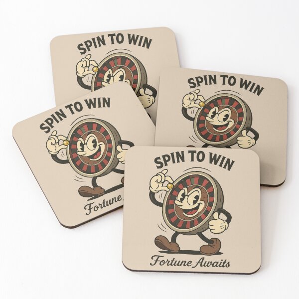 Item preview, Rolly Roulette – Vintage Spinning Casino Cartoon designed and sold by HoopeStylee.
