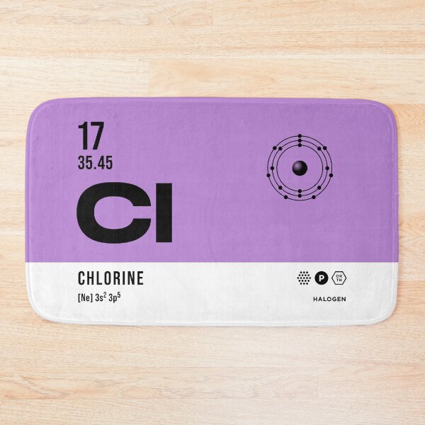 Item preview, 17 Chlorine Periodic Table Element Light designed and sold by VoodooCircus.