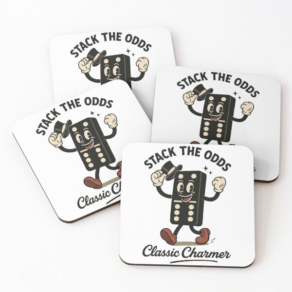 Item preview, Domino Duke – Playful Vintage Domino Cartoon designed and sold by HoopeStylee.