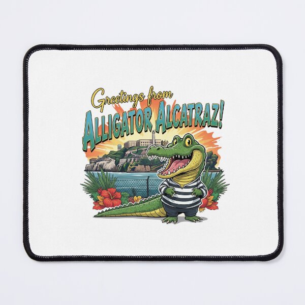 Item preview, Greetings from Alligator Alcatraz designed and sold by LightningJelly.