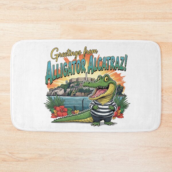 Item preview, Greetings from Alligator Alcatraz designed and sold by LightningJelly.