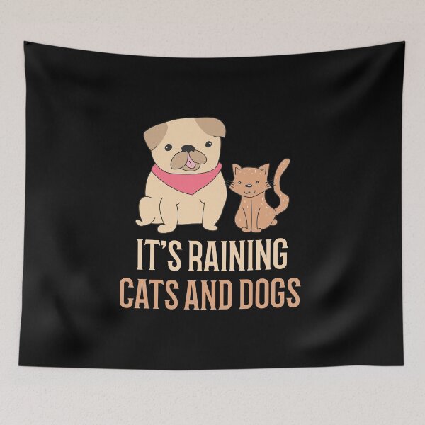 Item preview, It's raining cats and dogs designed and sold by 87-Aesthetics.