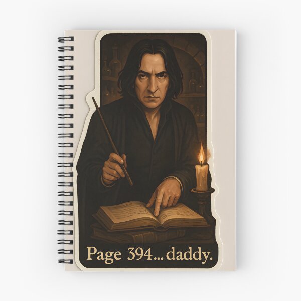 Item preview, Snape – Página 394 Pegatina de papá designed and sold by MAVNALE.