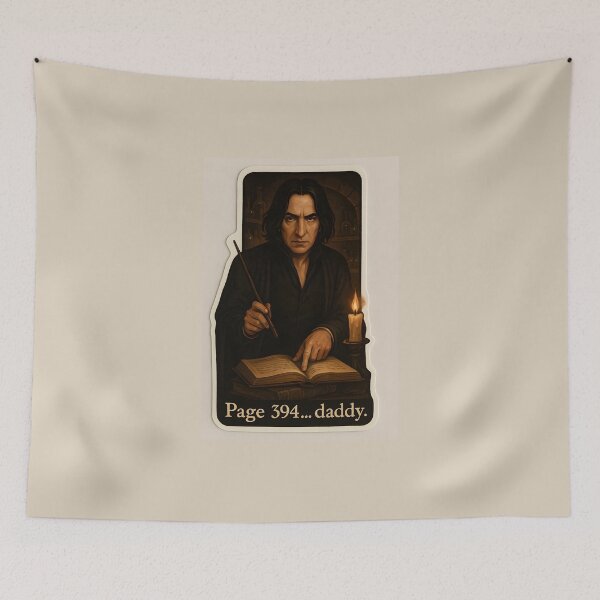 Item preview, Snape – Page 394 Daddy Sticker designed and sold by MAVNALE.