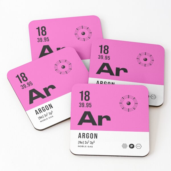 Item preview, 18 Argon Periodic Table Element Light designed and sold by VoodooCircus.