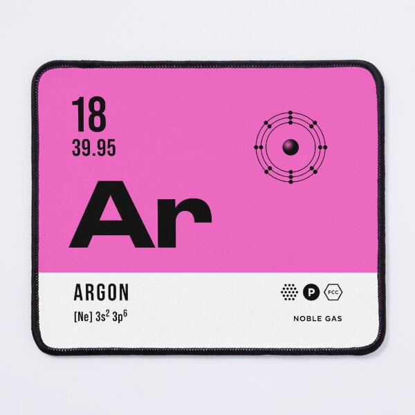 Item preview, 18 Argon Periodic Table Element Light designed and sold by VoodooCircus.