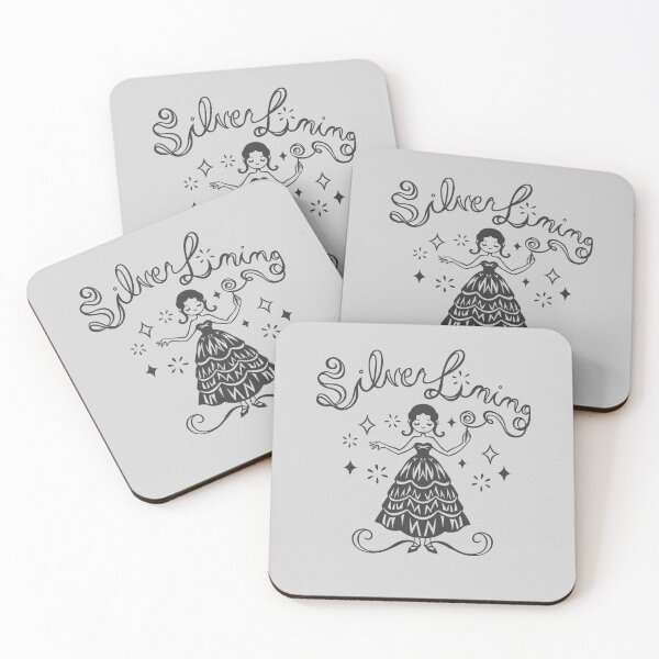 Item preview, Silver Lining Gray designed and sold by mellocat.