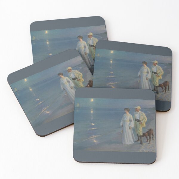 Item preview, Summer Evening at Skagen Beach – The Artist and his Wife by Peder Severin Krøyer designed and sold by Amanda1775.