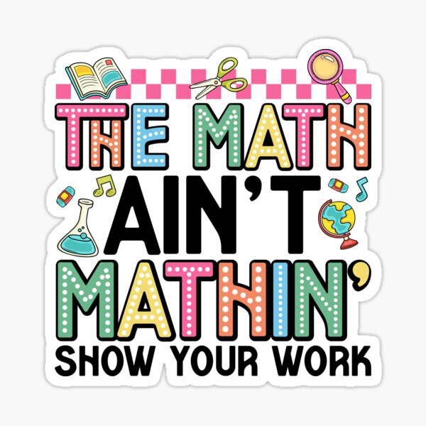 Item preview, Lustiges Lehrershirt | Mathe ist nicht Mathin' | Geschenk zum Schulanfang | Klassenzimmer-Humor designed and sold by Insidemomschaos.