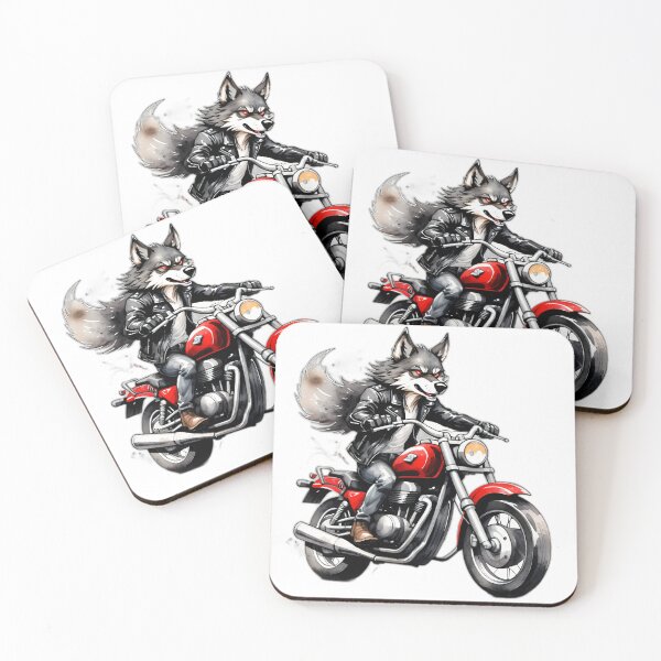 Item preview, Biker Wolf designed and sold by thangoyshop.