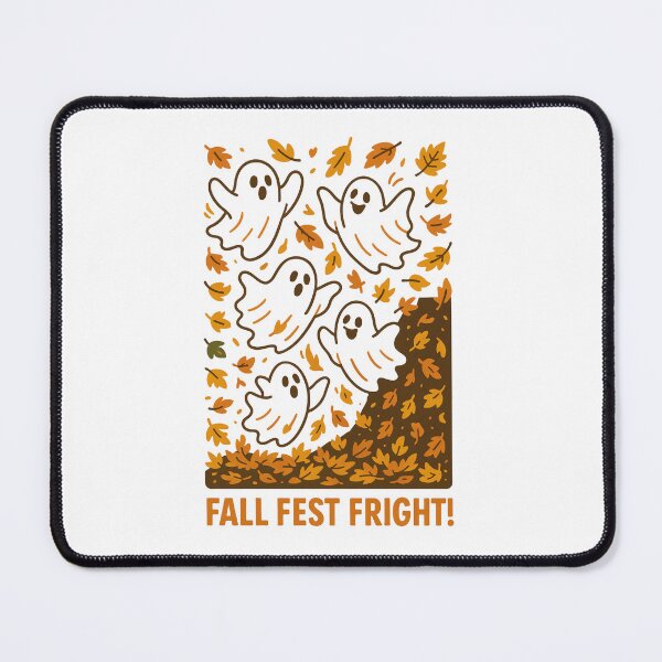 Item preview, Fall Fest Fright – Dancing Ghosts in Autumn Leaves designed and sold by Taans-Creation.