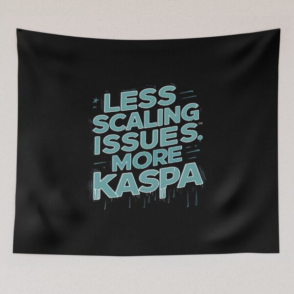 Item preview, Kaspa Doesn’t Roll the Dice. It Rolls the Block. designed and sold by RadDeck.