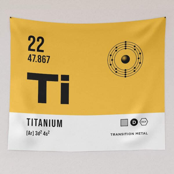 Item preview, 22 Titanium Periodic Table Element Light designed and sold by VoodooCircus.