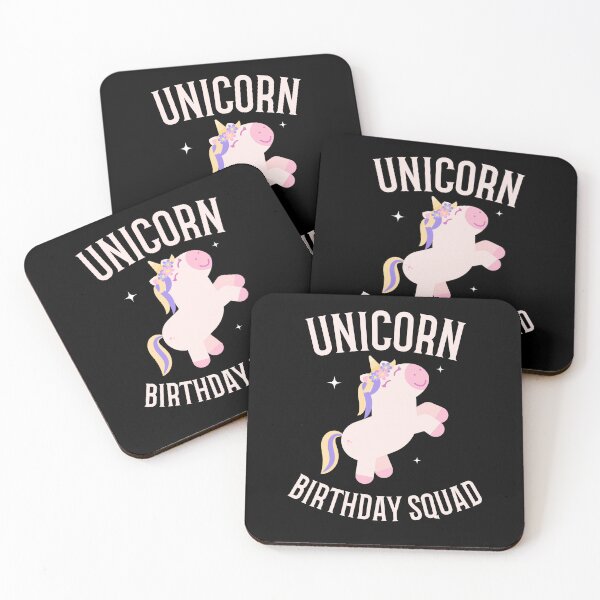 Item preview, Unicorn Birthday Squad designed and sold by 87-Aesthetics.