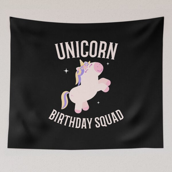 Item preview, Unicorn Birthday Squad designed and sold by 87-Aesthetics.