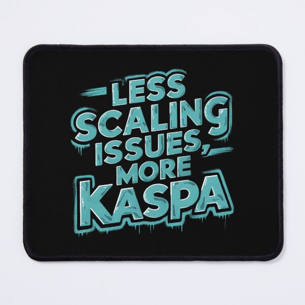 Item preview, Kaspa is Clean Code. Not Dirty Deals. designed and sold by RadDeck.