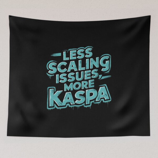 Item preview, Kaspa is Clean Code. Not Dirty Deals. designed and sold by RadDeck.