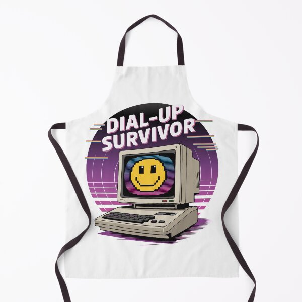 Item preview, Dial-Up Survivor – Nostalgic Technology for 90s Kids designed and sold by Mahilis.