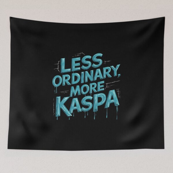 Item preview, Kaspa Never Forks for Politics designed and sold by RadDeck.