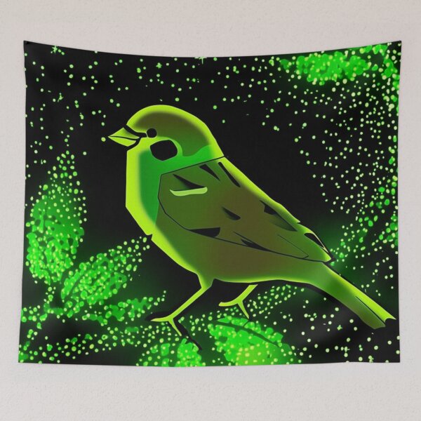 Item preview, Glowing Night Bird designed and sold by Glodtower.