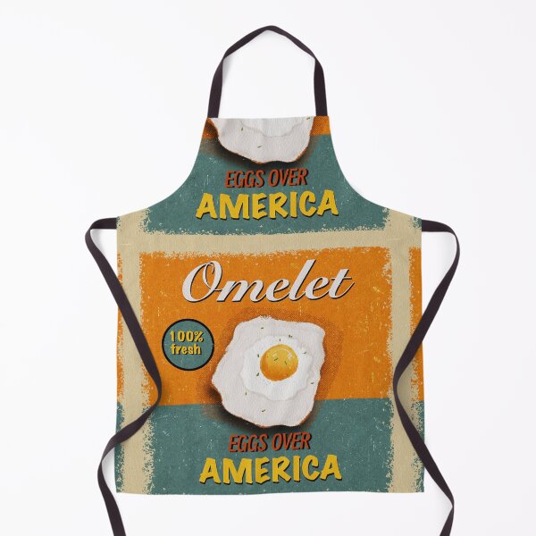 Item preview, Vintage Omelet Art – Patriotic Breakfast Print designed and sold by Pragatee.