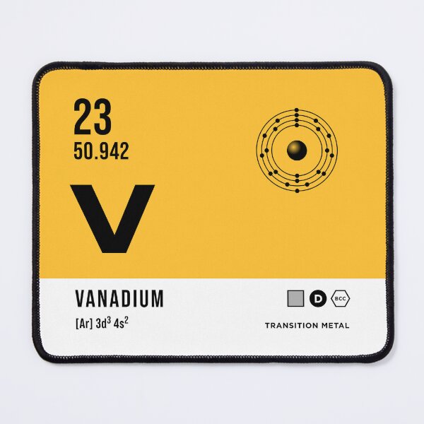 Item preview, 23 Vanadium Periodic Table Element Light designed and sold by VoodooCircus.