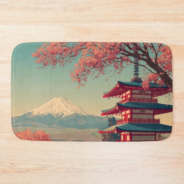Item preview, Mount Fuji Behind Pagoda designed and sold by Rtymer.