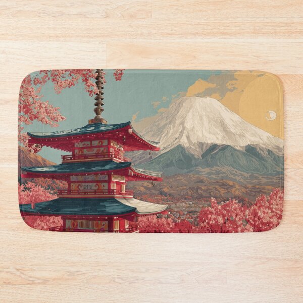 Item preview, Mount Fuji Behind Pagoda designed and sold by Rtymer.