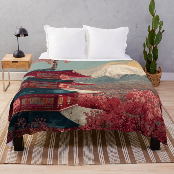 Item preview, Mount Fuji Behind Pagoda designed and sold by Rtymer.
