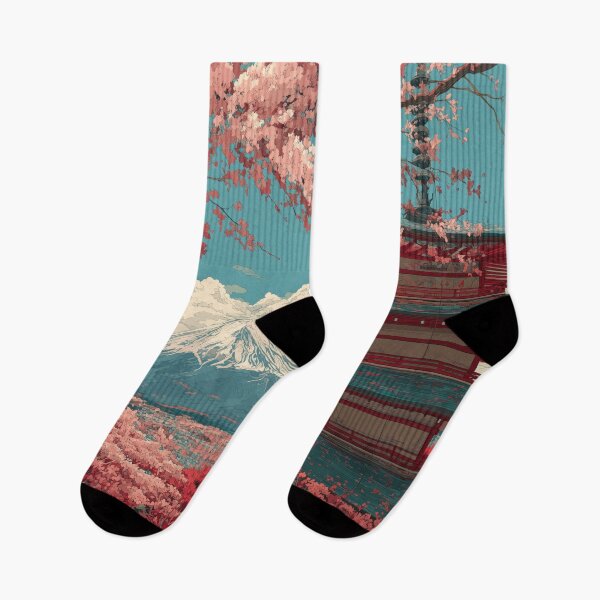 Item preview, Mount Fuji Behind Pagoda designed and sold by Rtymer.