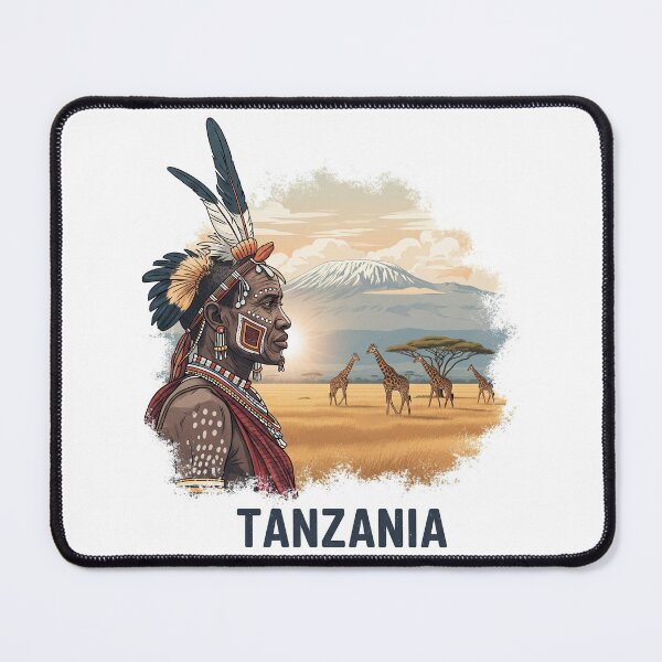 Item preview, Tanzania - Kilimanjaro Safari (Country Collection) designed and sold by HeartbeatPrint.