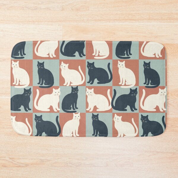 Item preview, Cats in squares - Pattern designed and sold by ByGio.