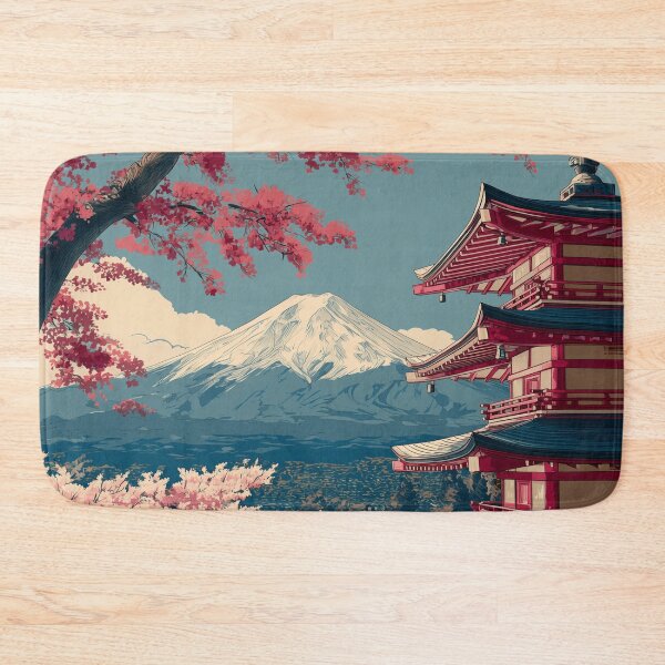 Item preview, Mount Fuji Behind Pagoda designed and sold by Rtymer.