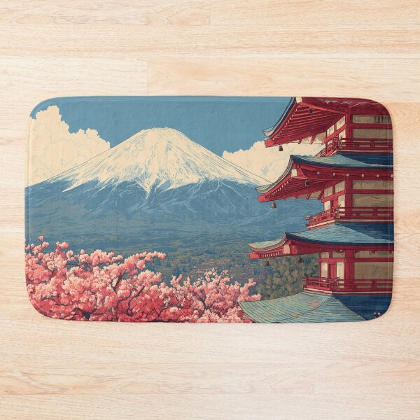 Item preview, Mount Fuji Behind Pagoda designed and sold by Rtymer.