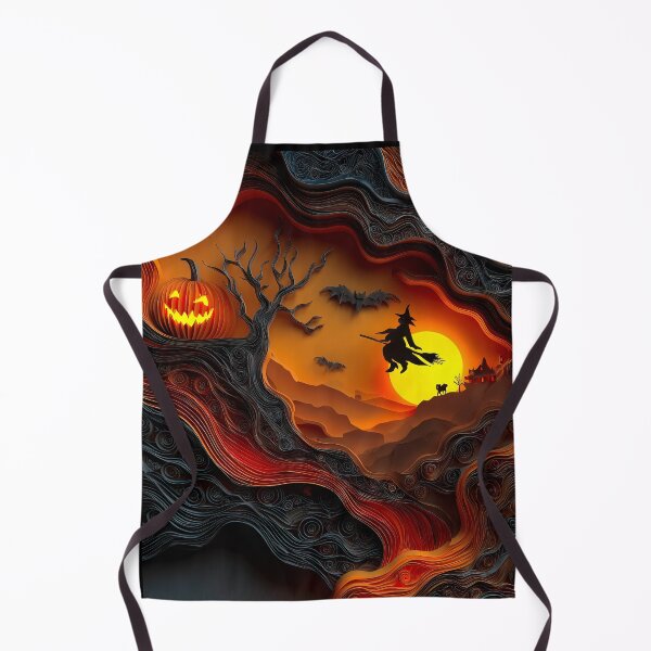 Item preview, Enchanting Witch Flies Over a Haunting Landscape designed and sold by jecphotography and art.
