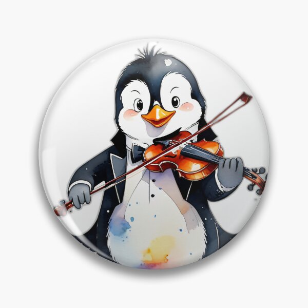 Item preview, Penguin Violinist designed and sold by thangoyshop.