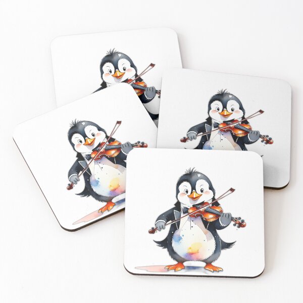 Item preview, Penguin Violinist designed and sold by thangoyshop.