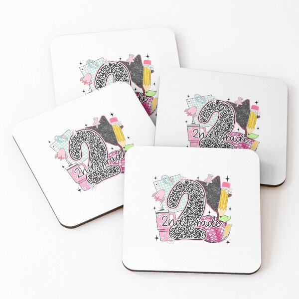 Item preview, 2nd Grade Glitter Notebook Aesthetic Back to School Girl designed and sold by facegm.