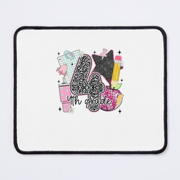 Item preview, 4th Grade Glitter Notebook Aesthetic Back to School Girl designed and sold by facegm.