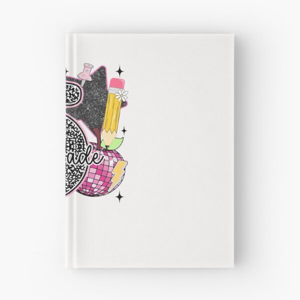 Item preview, 5th Grade Glitter Notebook Aesthetic Back to School Girl designed and sold by facegm.