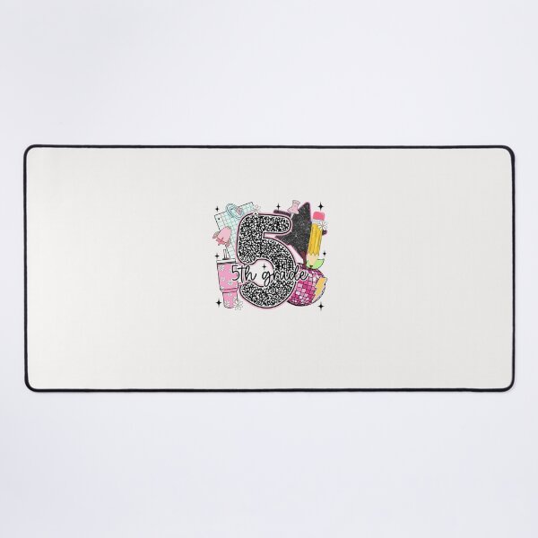 Item preview, 5th Grade Glitter Notebook Aesthetic Back to School Girl designed and sold by facegm.