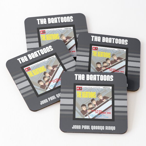 Item preview, 1 - THE BEATOONS / PLEASE PLEASE ME - ALBUM COVER designed and sold by CuPensky.