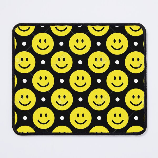 Item preview, yellow happy face pattern  designed and sold by pksart1.